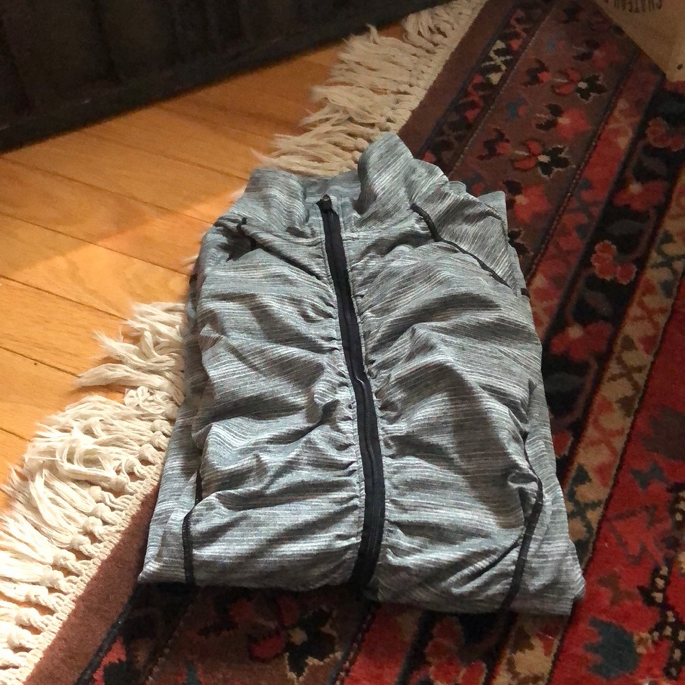 Compression workout jacket